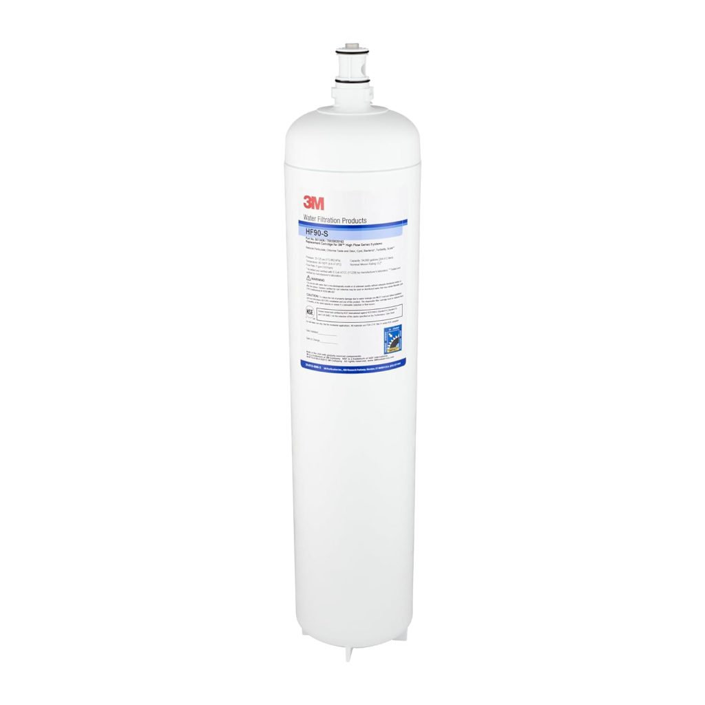 Aqua-Pure Water Filtration Products Replacement Cartridge for Commercial Ice Maker Machines HF90-S for High Flow Series ICE190-S, Reduces Bacteria, Sediment, Chlorine Taste and Odor Aqua-Pure Water Filtration Products Replacement Cartridge for Commercial Ice Maker Machines HF90-S for High Flow Series ICE190-S, Reduces Bacteria, Sediment, Chlorine Taste and Odor