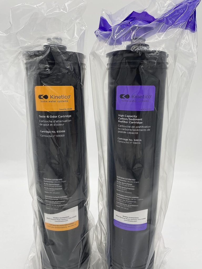 KINETICO K5 REVERSE OSMOSIS TASTE ODOR 9306B  CARBON SEDIMENT FILTER 9461A CARTRIDGE