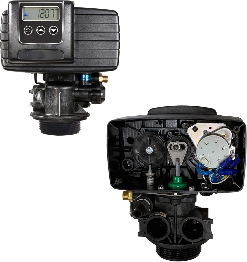 AFWFilters 5600sxt Metered On-demand 48,000 Grain Water Softener with brine tank, bypass and 1 adapters