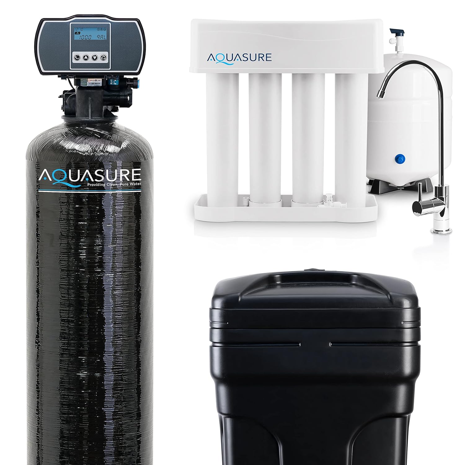Aquasure 48,000 Grains Whole House Water Filter Bundle review
