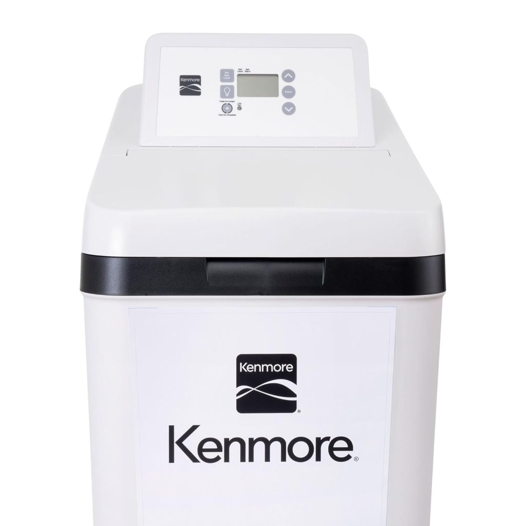 Kenmore 350 Water Softener With High Flow Valve | Reduce Hardness Minerals  Clear Water Iron In Your Home | Whole House | Easy To Install | Grey Kenmore 350 Water Softener With High Flow Valve | Reduce Hardness Minerals  Clear Water Iron In Your Home | Whole House | Easy To Install | Grey