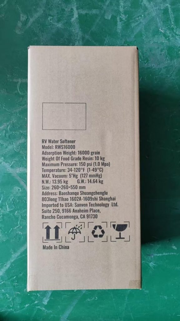 VEVOR RV Water Softener, 16,000 Grain Portable Water Softener, with 3/4 Brass Fittings and 42 Hose, Soften Hard Water Filter System for RVs, Trailers, Boats, Mobile Car Washing, Pressure Washing VEVOR RV Water Softener, 16,000 Grain Portable Water Softener, with 3/4 Brass Fittings and 42 Hose, Soften Hard Water Filter System for RVs, Trailers, Boats, Mobile Car Washing, Pressure Washing