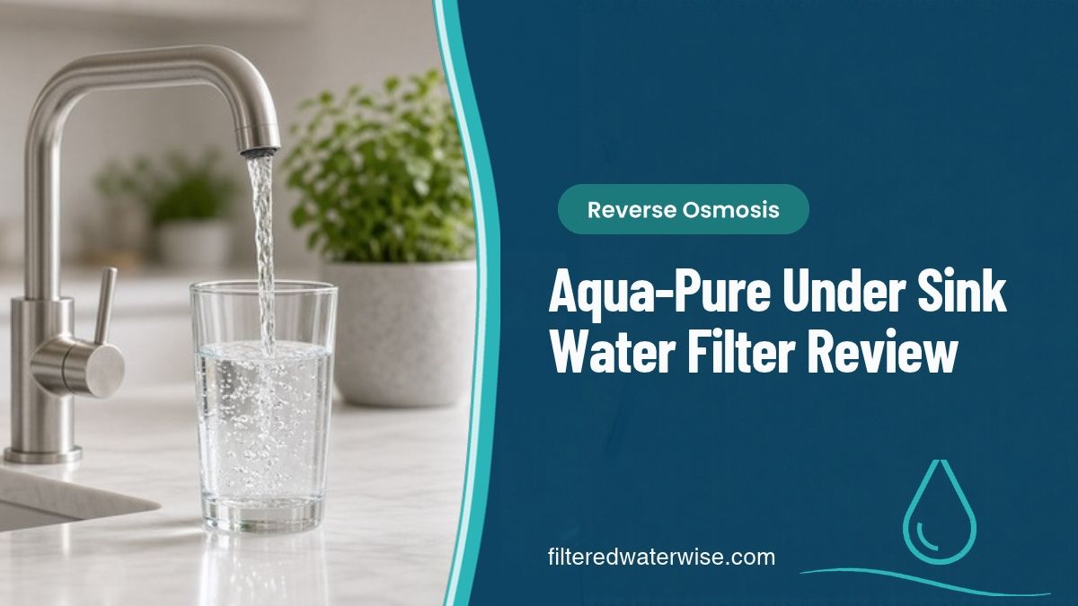 Aqua-Pure Under Sink Water Filter Review – reverse osmosis guide from Filtered Water Wise