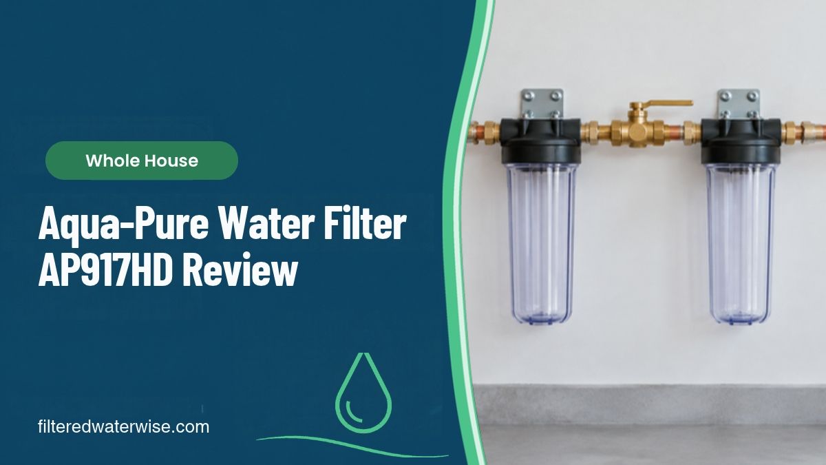 Aqua-Pure Water Filter AP917HD Review