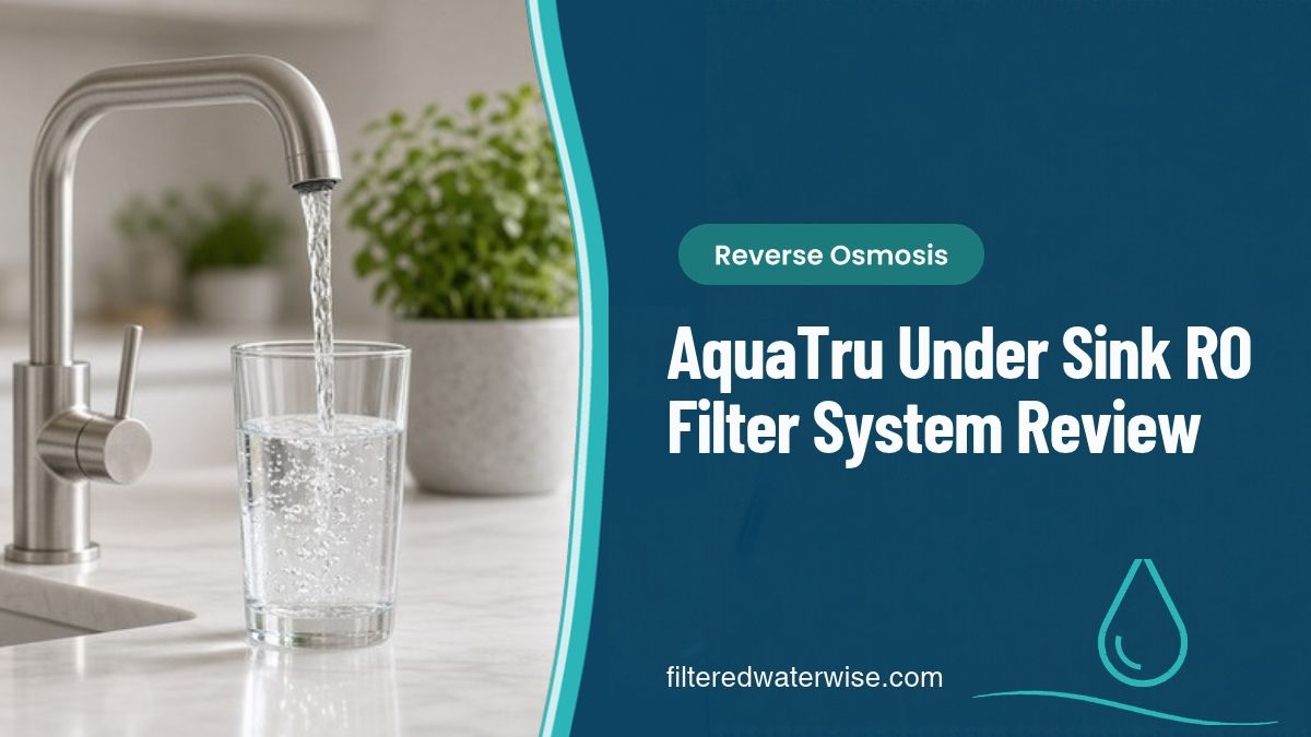 AquaTru Under Sink Review: What Its IAPMO R&T Certification Covers (Lead, PFOA/PFOS, Microplastics)