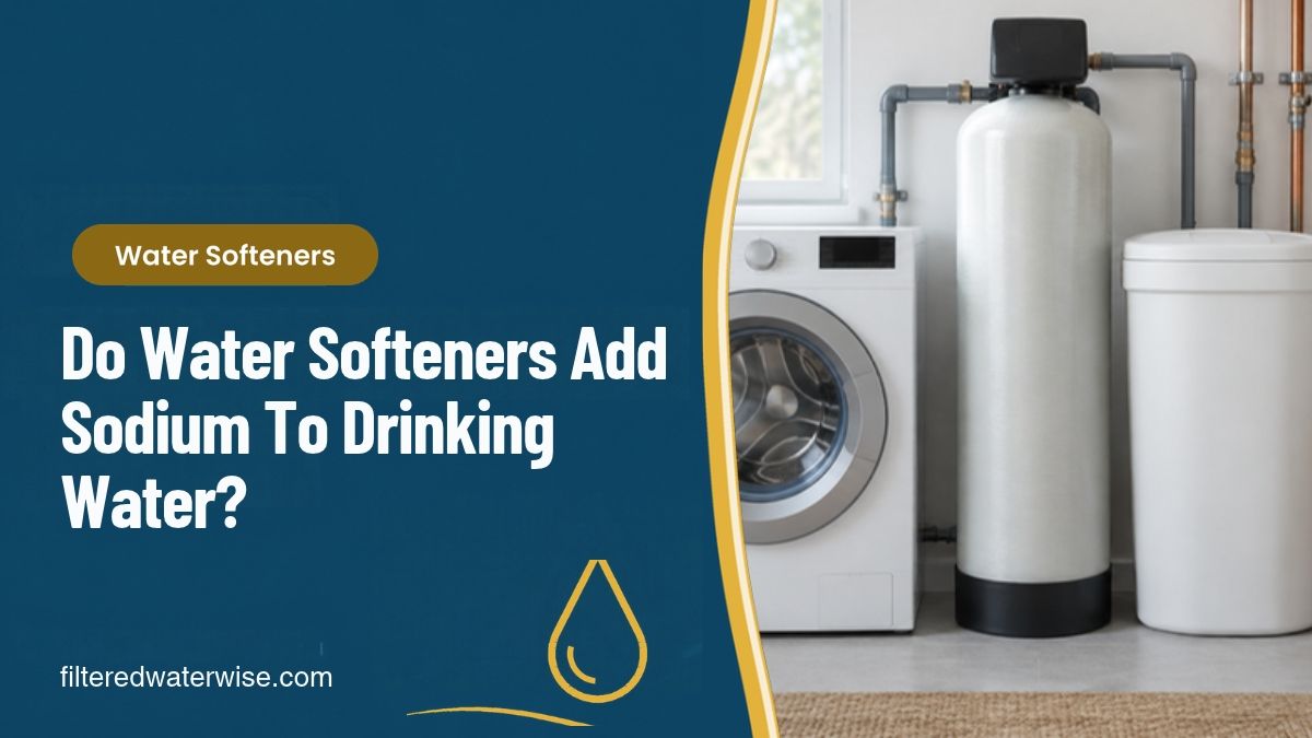 Do Water Softeners Add Sodium To Drinking Water?