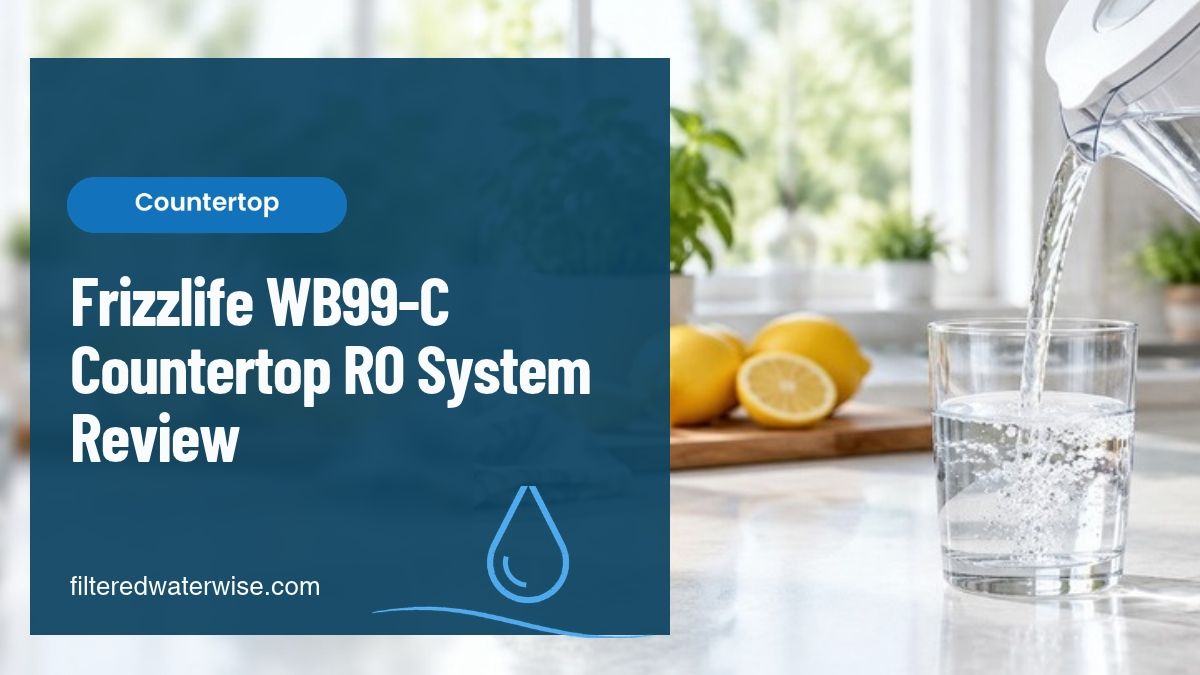 Frizzlife WB99-C Countertop RO System Review – countertop filter guide from Filtered Water Wise