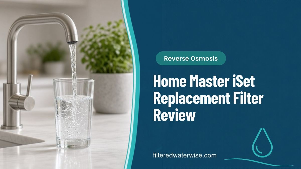 Home Master iSet Replacement Filter Review – reverse osmosis guide from Filtered Water Wise