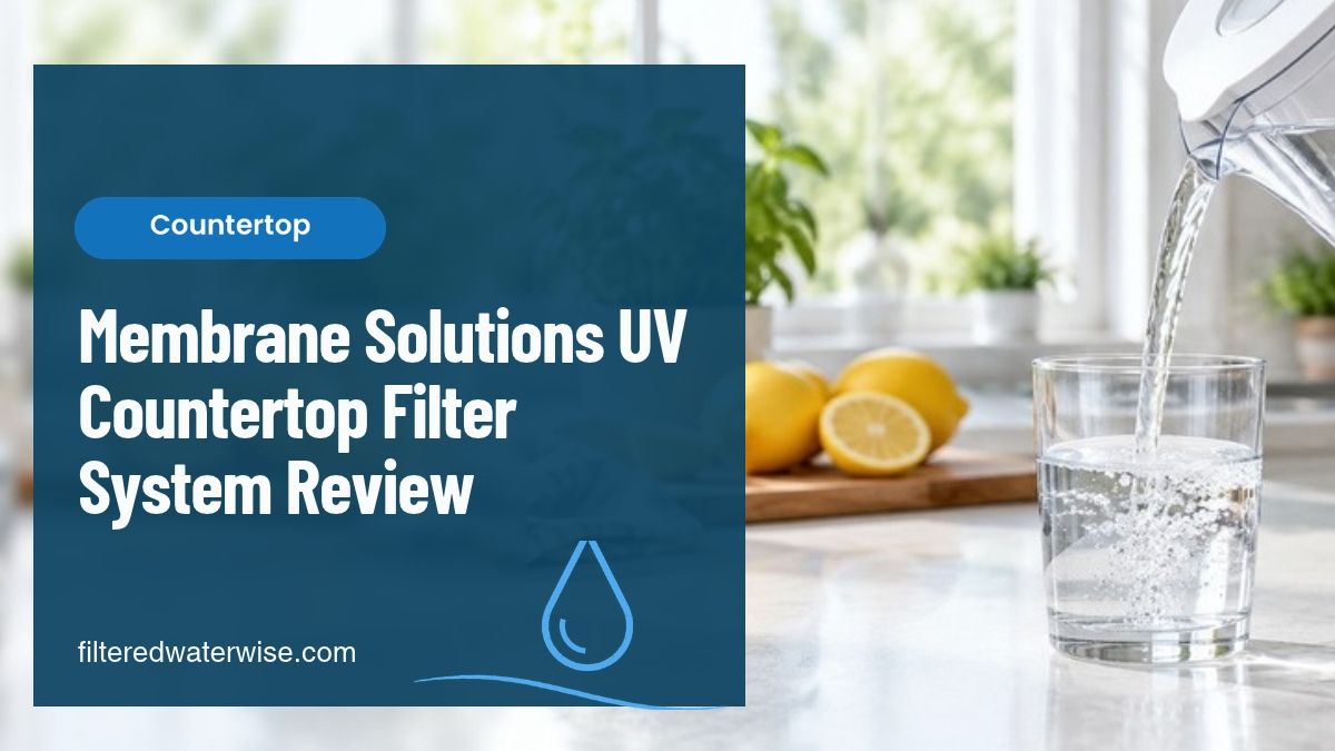 Membrane Solutions UV Countertop Water Filtration System Review