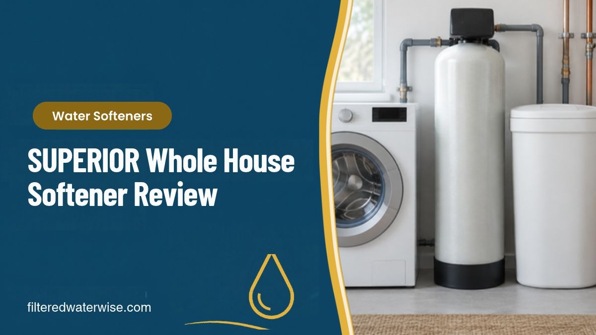 SUPERIOR Whole House Water Softener System 32,000 Grains review