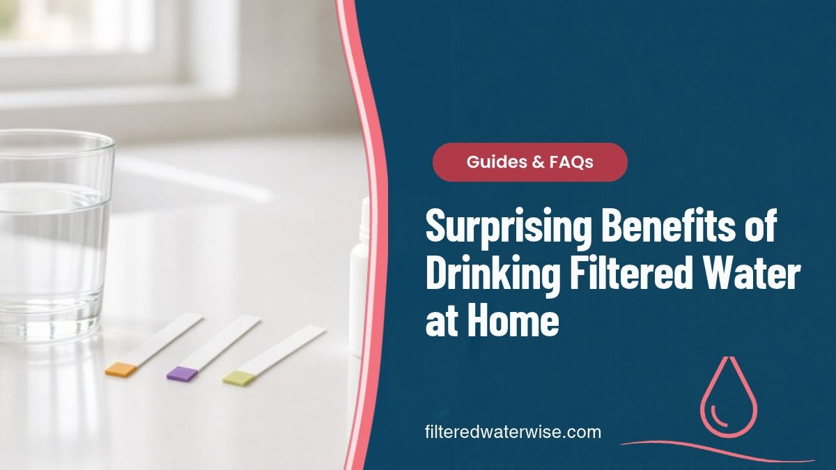 Surprising Benefits of Drinking Filtered Water at Home