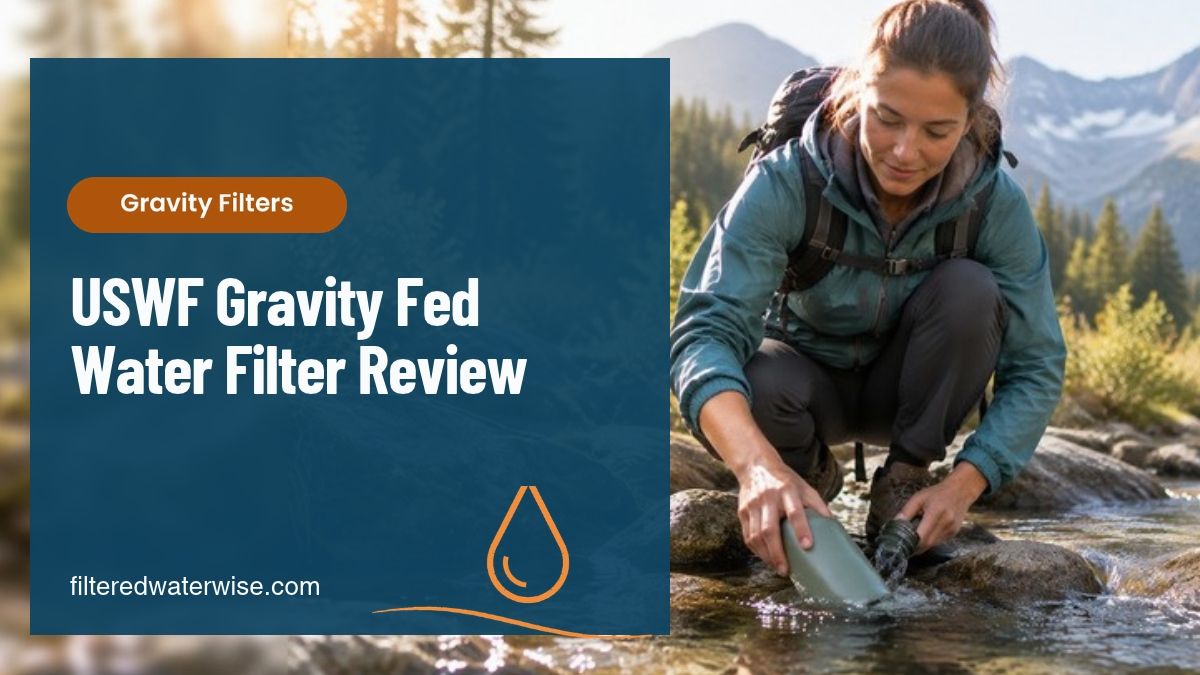 USWF Gravity Fed Water Filter Review – gravity filter guide from Filtered Water Wise
