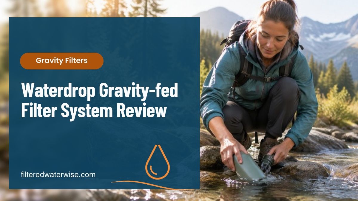 Waterdrop Gravity-fed Water Filter System Review