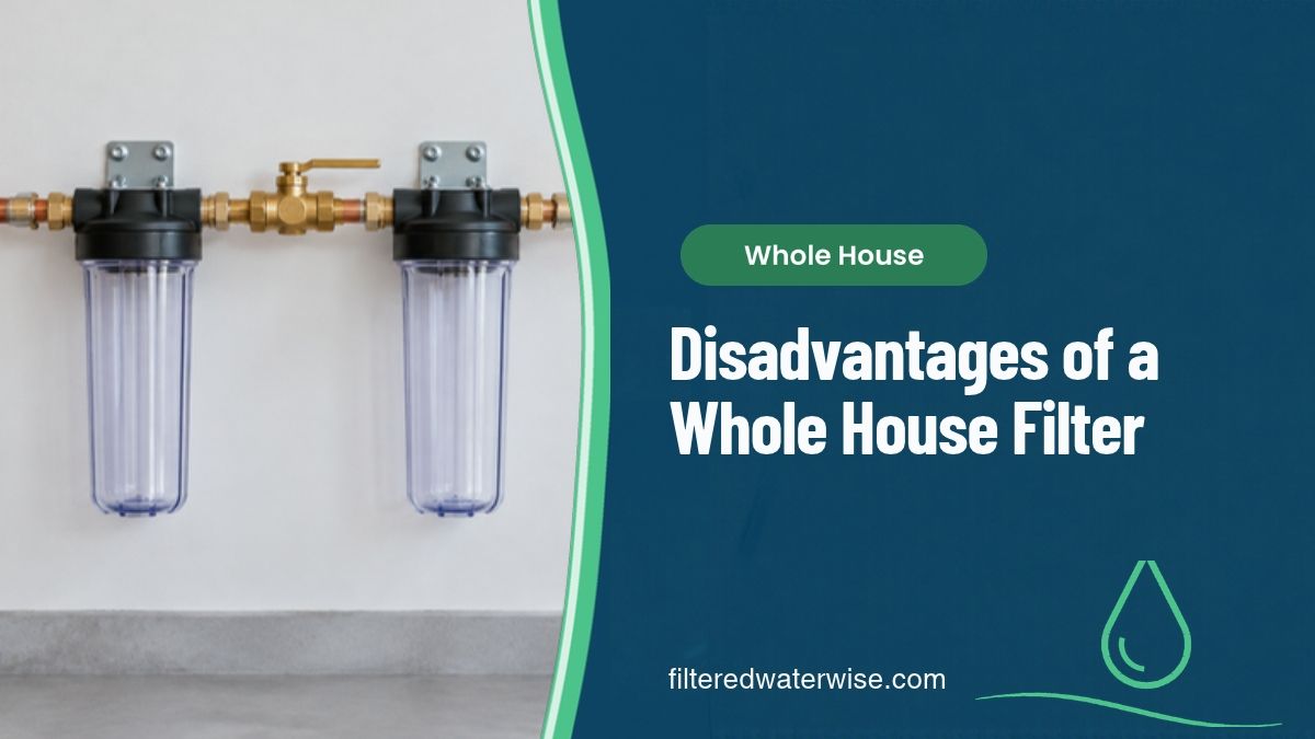 What Are The Disadvantages Of Whole House Water Filter?
