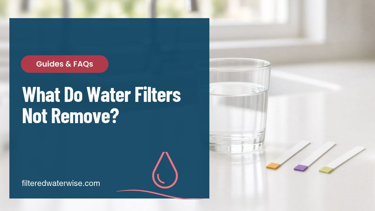 What Do Water Filters Not Remove?