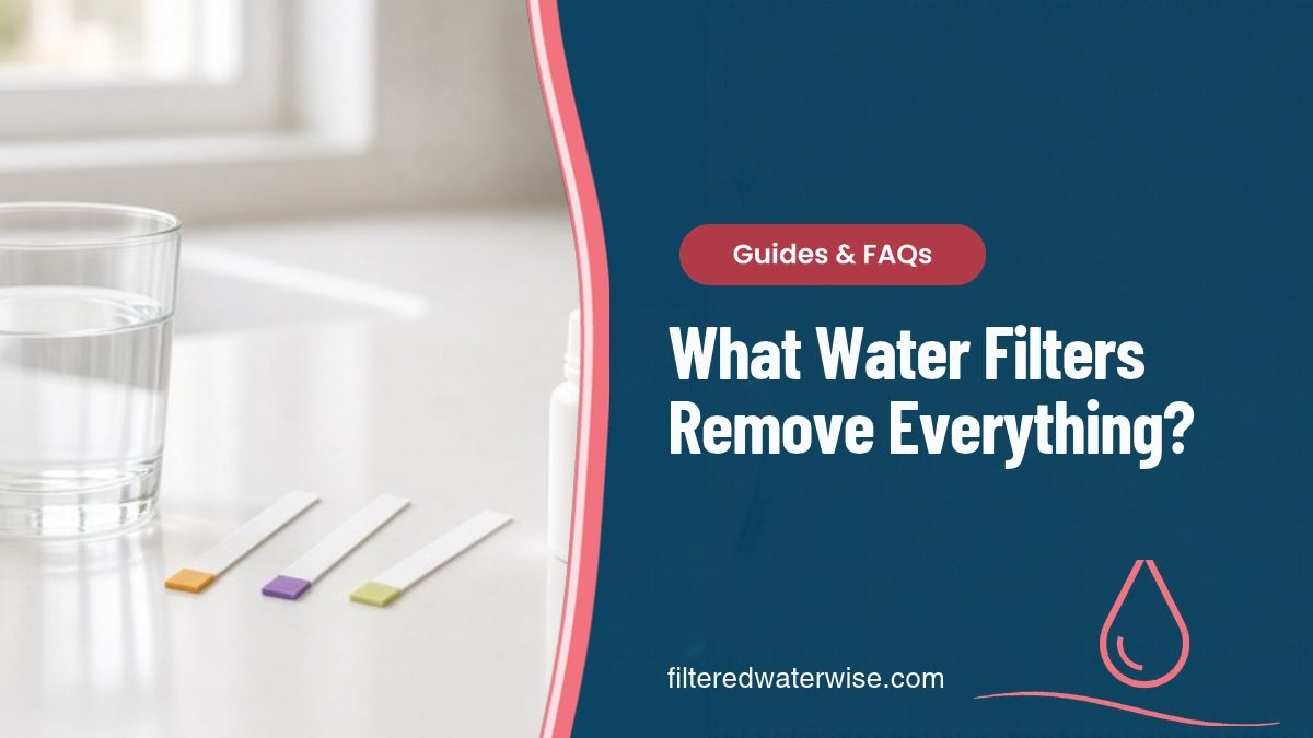 What Water Filters Remove Everything? – water filter guide from Filtered Water Wise