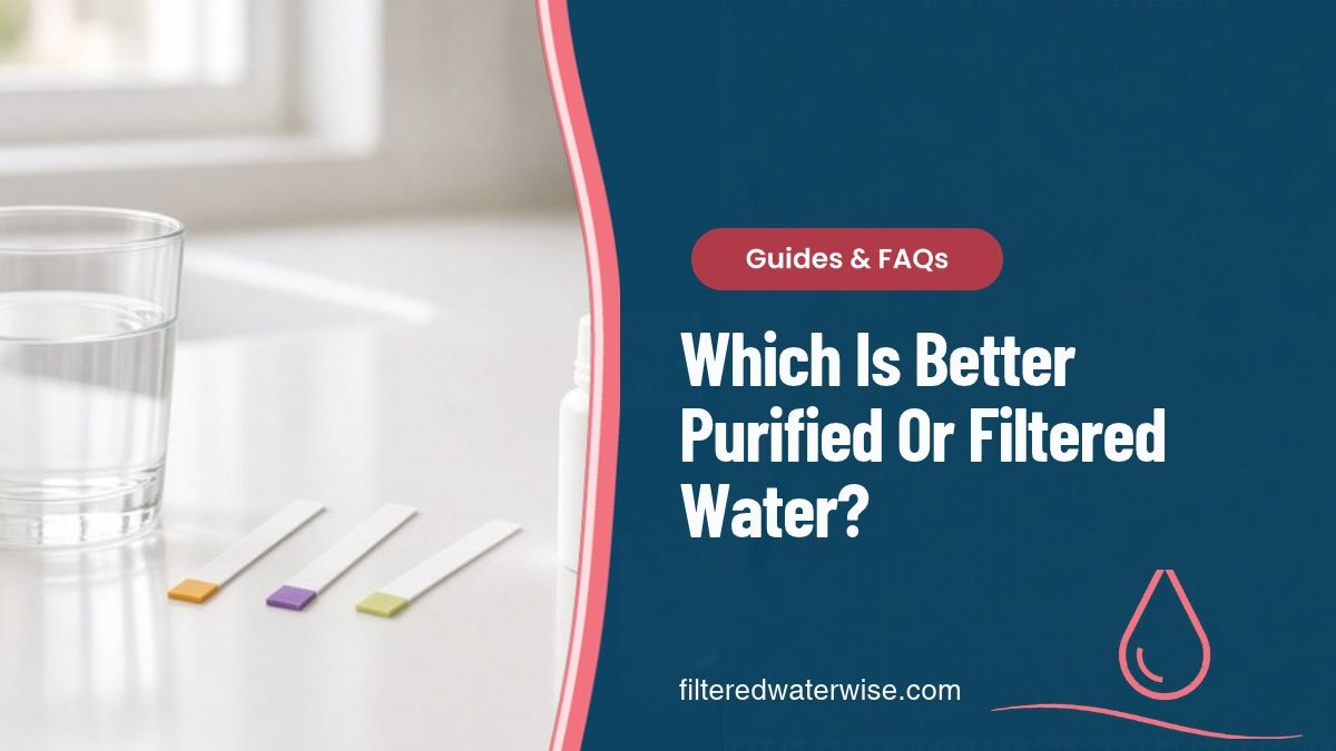 Which Is Better Purified Or Filtered Water?